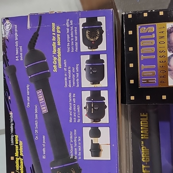 Curling Iron new 3/8" - Picture 3 of 5